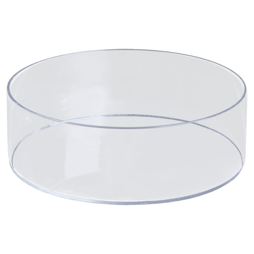 円柱水槽 Φ50xH17cm 透明