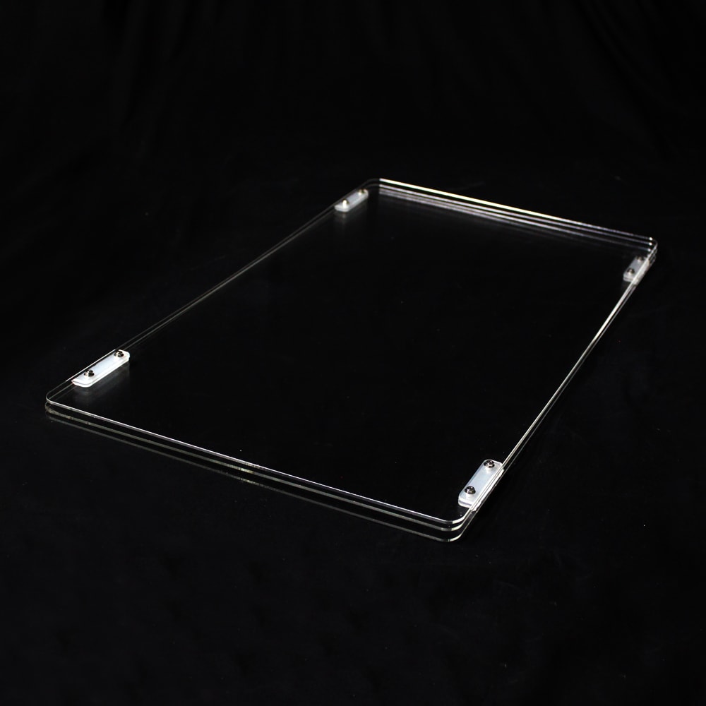 端材工房 卓上屏風 33x60cm 3連 透明 端材工房 卓上屏風 33x60cm 3連 透明