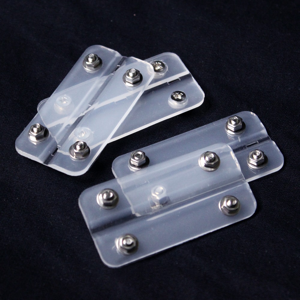 端材工房 卓上屏風 ヒンジ 4個セット