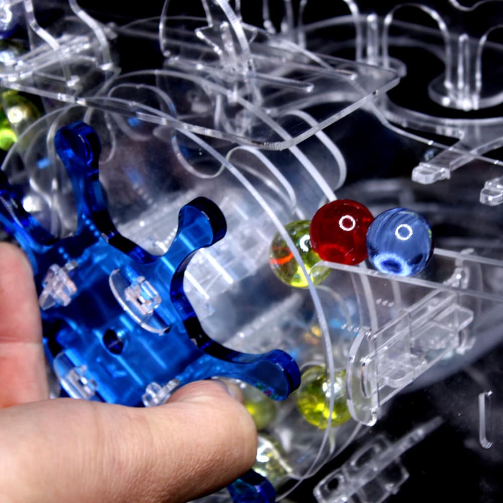 端材工房 クリスタルマーブルコースター エリアA 端材工房 クリスタルマーブルコースター エリアA