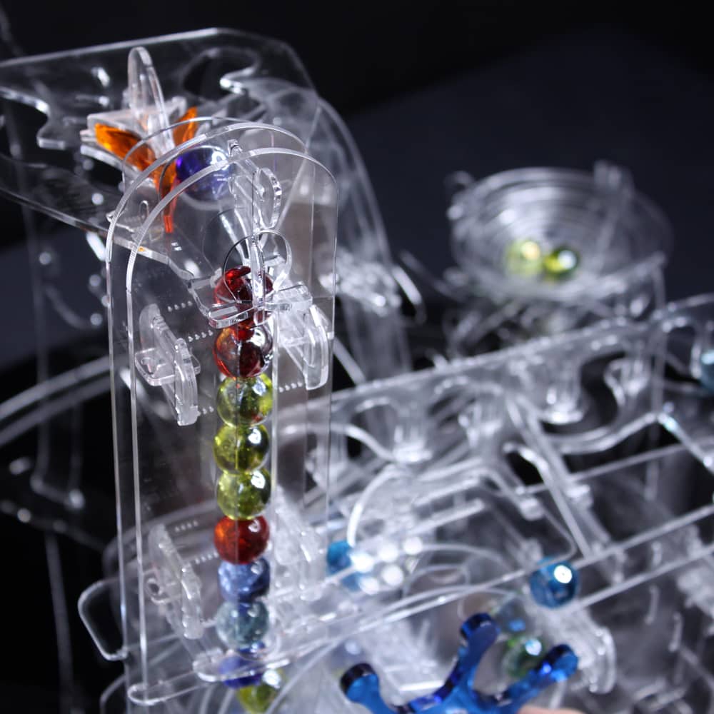 端材工房 クリスタルマーブルコースター エリアAベーシック