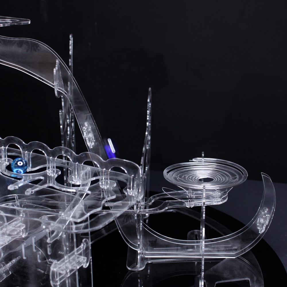 端材工房 クリスタルマーブルコースター エリアAベーシック