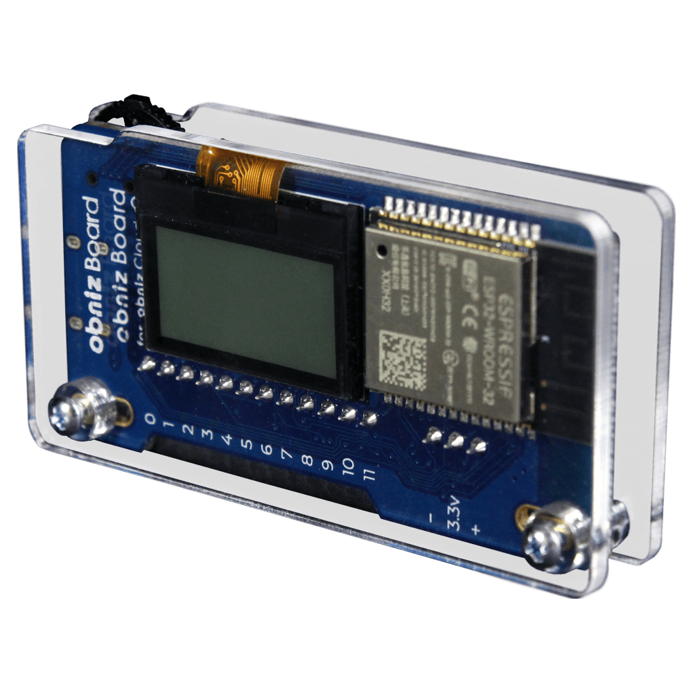 hz-on-1yc-c obniz Board 1Y 専用 保護ケース 透明