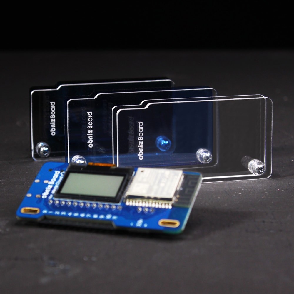 hz-on-1yc_1 obniz Board 1Y 専用 保護ケース 3色提供