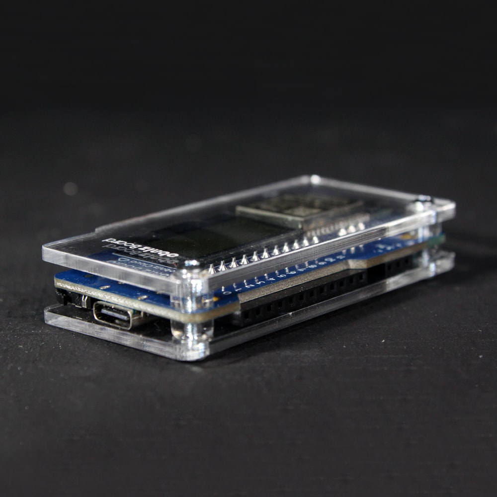 hz-on-1yc_2 obniz Board 1Y 専用 保護ケース 各種コネクタへアクセス可能