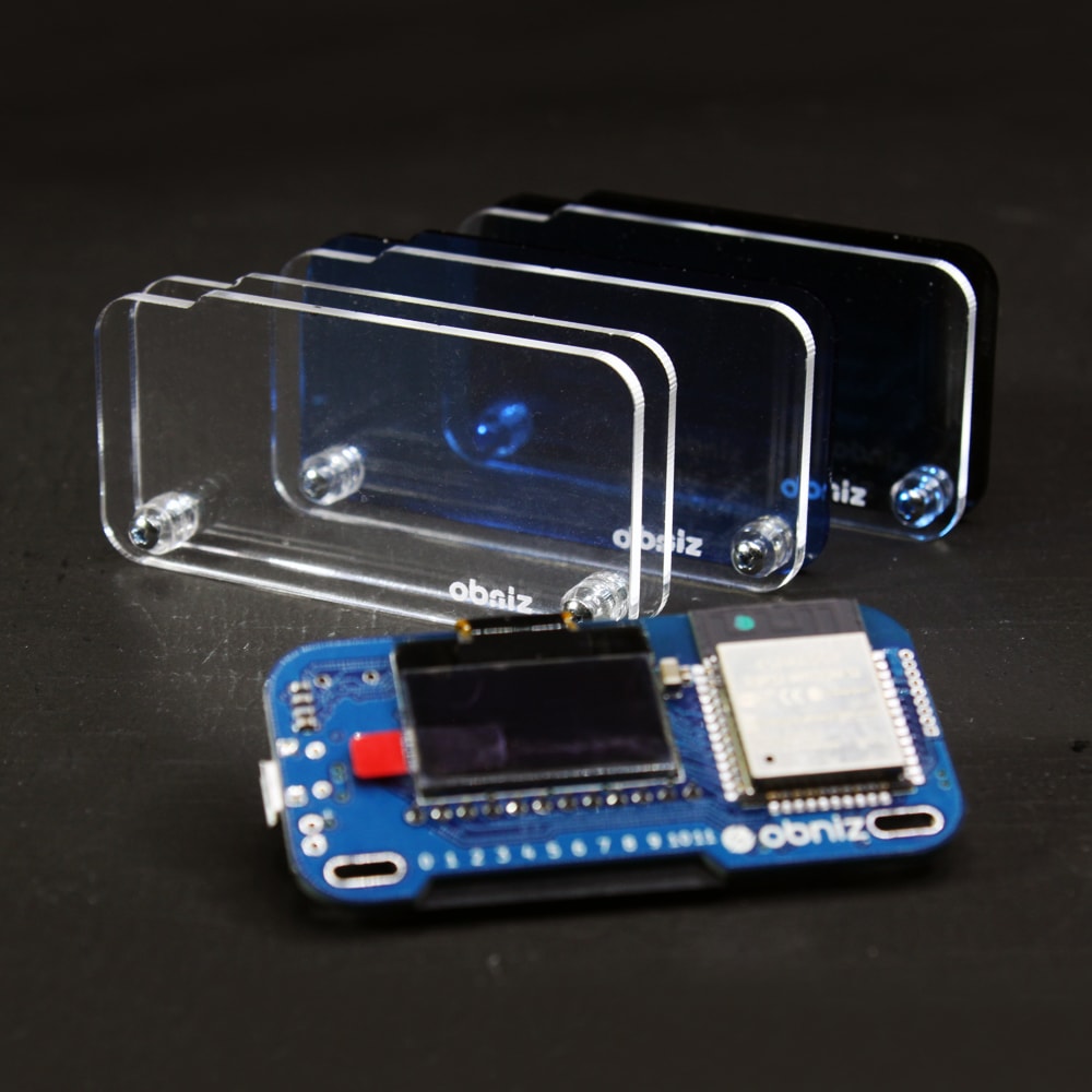 hz-on-bcs_1 obniz Board 専用 保護ケース 3色提供