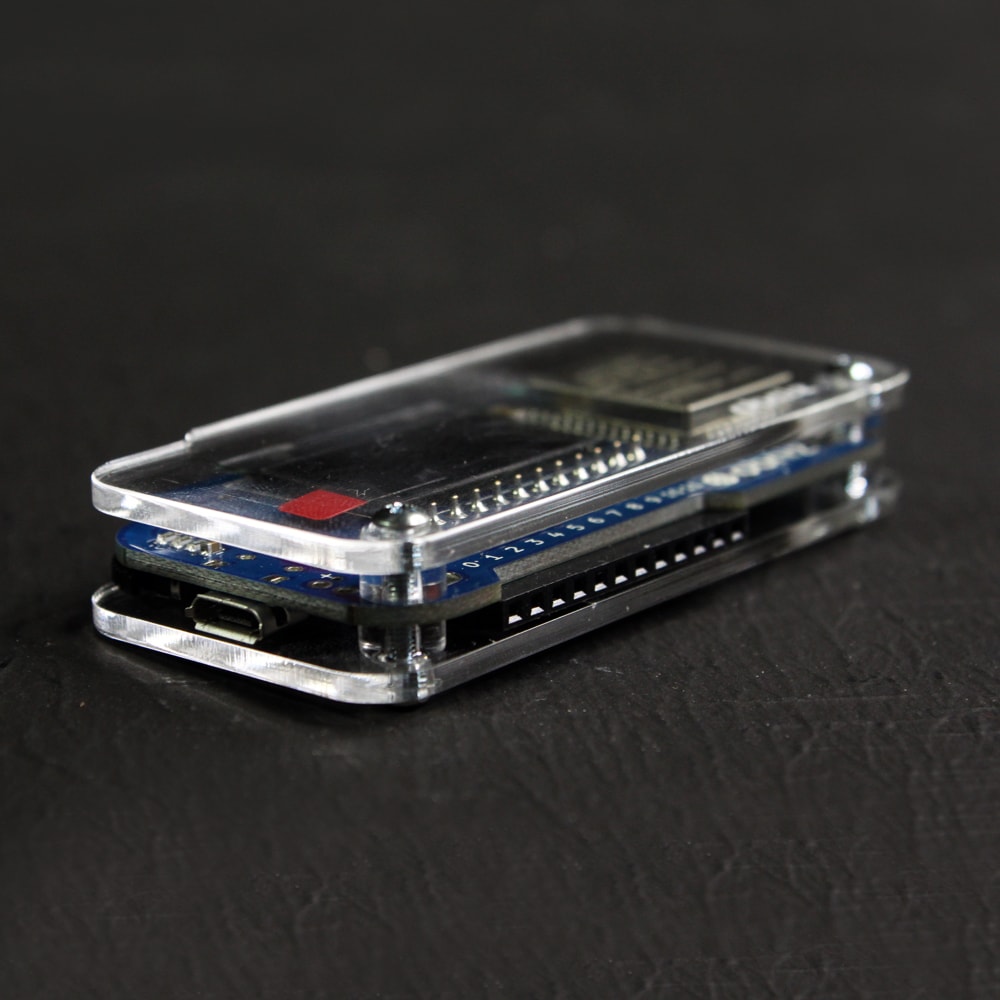 hz-on-bcs_2 obniz Board 専用 保護ケース 各種コネクタへアクセス可能