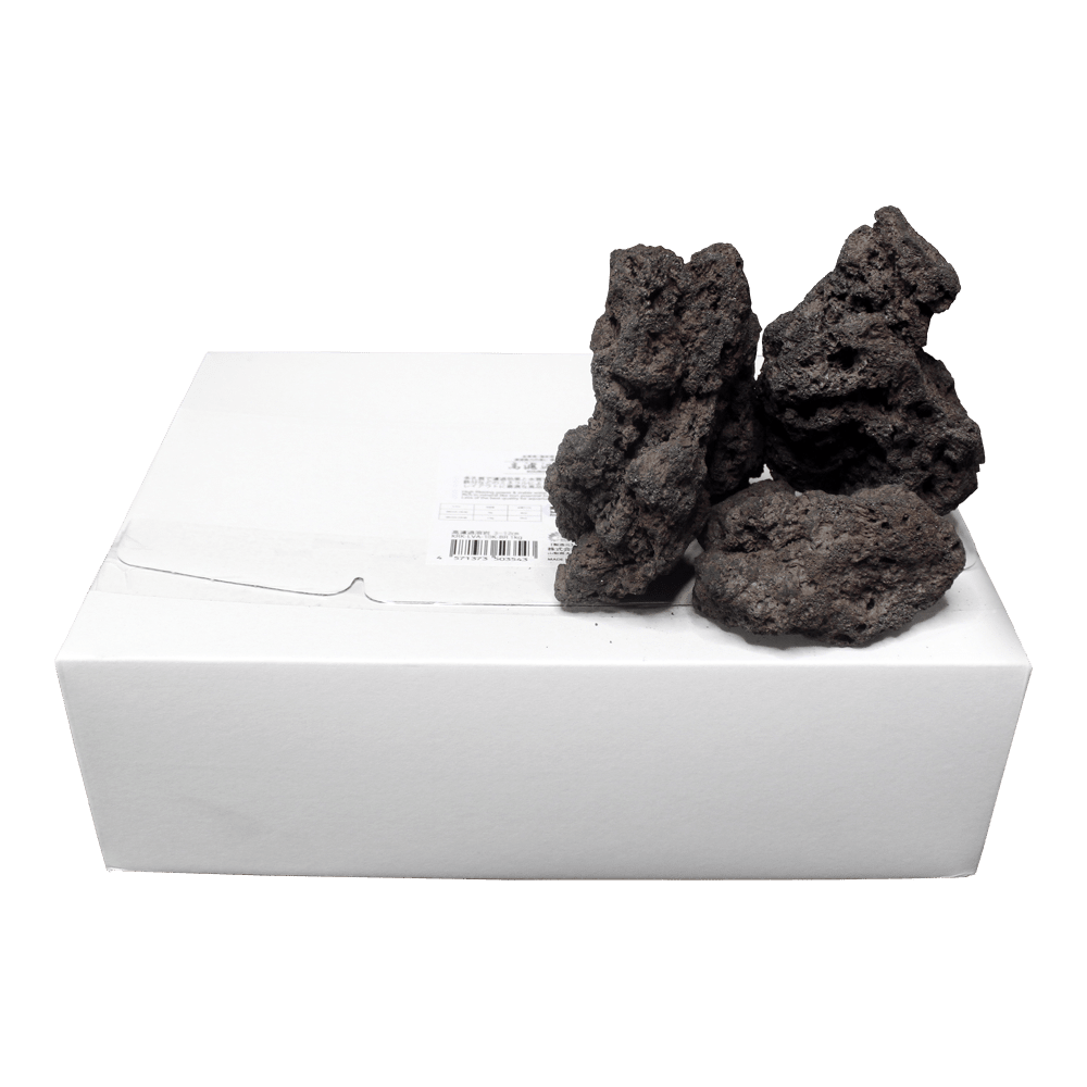 高濾過溶岩8~15㎝ 1.5kg黒系