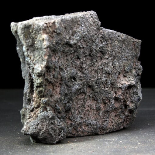 高濾過溶岩 大型溶岩石 L W20cm x D5cm x H15cm 1kg 黒系