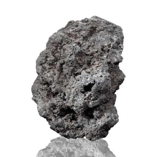 高濾過溶岩 大型溶岩石 L W20cm x D14cm x H11cm 1kg 黒系