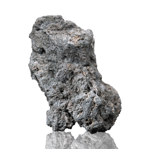 高濾過溶岩 大型溶岩石 L W22cm x D14cm x H10cm 1.2kg 黒系