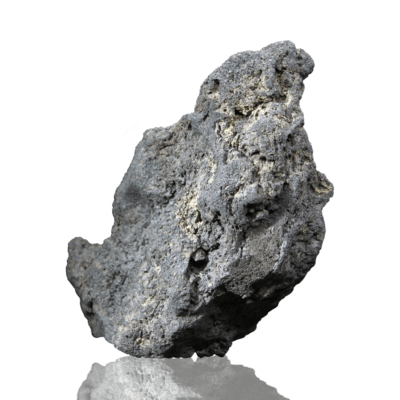 高濾過溶岩 大型溶岩石 L W21cm x D13cm x H7cm 1kg 黒系