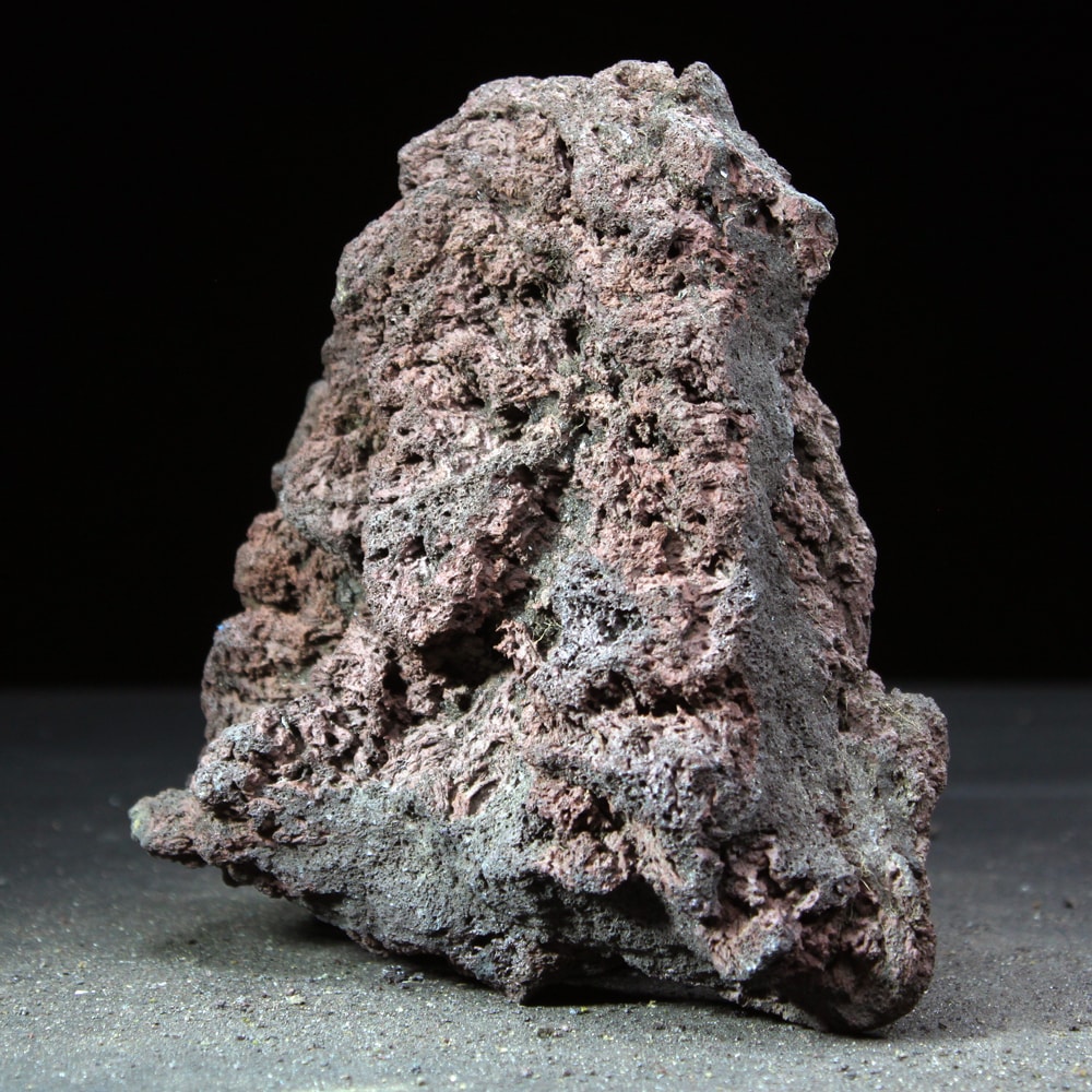 高濾過溶岩 大型溶岩石 L W20cm x D17cm x H9cm 1kg 赤系