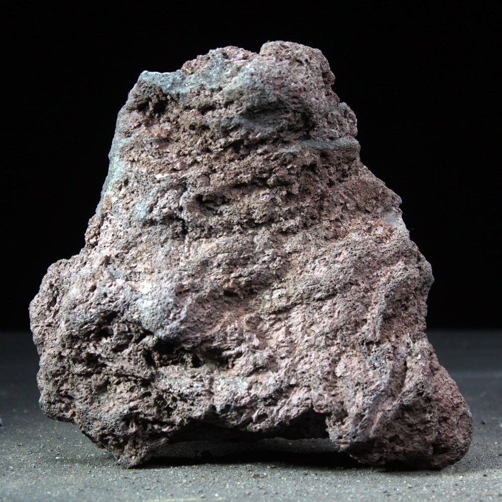 高濾過溶岩 大型溶岩石 L W20cm x D17cm x H9cm 1kg 赤系