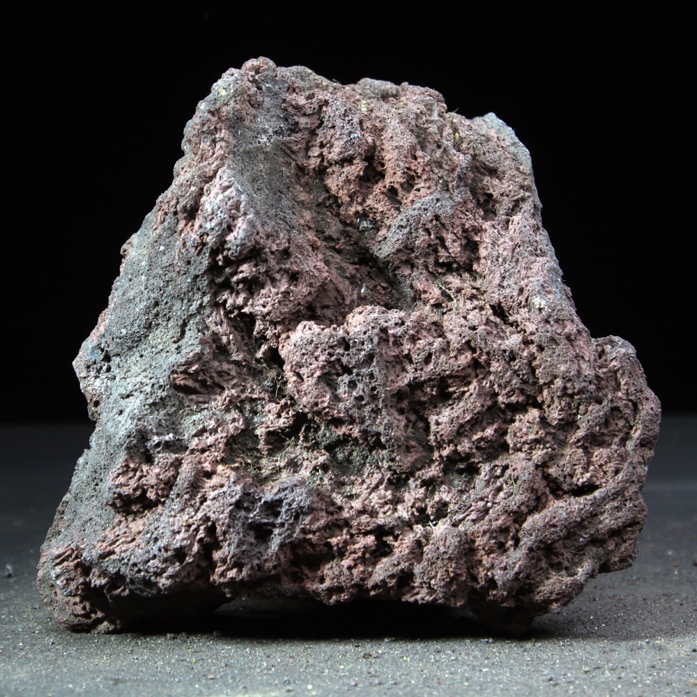 高濾過溶岩 大型溶岩石 L W20cm x D17cm x H9cm 1kg 赤系