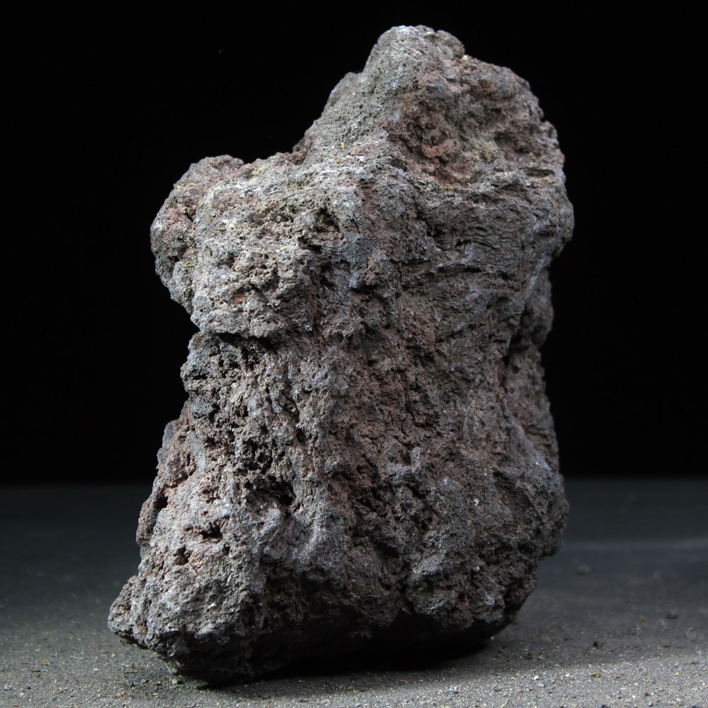 高濾過溶岩 大型溶岩石 L W22cm x D17cm x H9cm 1.3kg 赤系