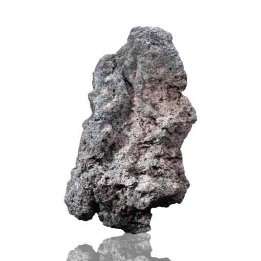 高濾過溶岩 大型溶岩石 L W20cm x D22cm x H8cm 0.7kg 赤系