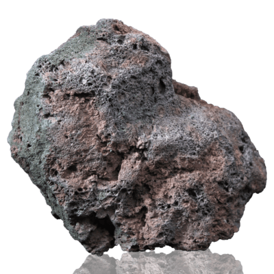 高濾過溶岩 大型溶岩石 L W20cm x D15cm x H19cm 1.3kg 赤系