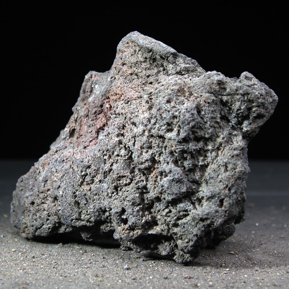 高濾過溶岩 大型溶岩石 L W21cm x D15cm x H7cm 0.9kg 赤系