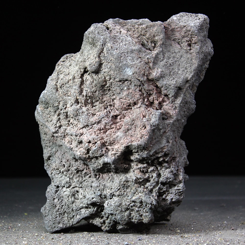 高濾過溶岩 大型溶岩石 L W21cm x D15cm x H7cm 0.9kg 赤系