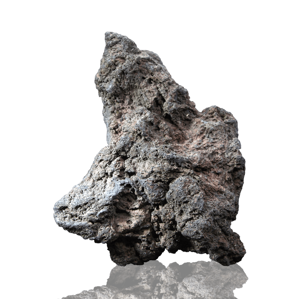 高濾過溶岩 大型溶岩石 L W21cm x D16cm x H8cm 0.7kg 赤系