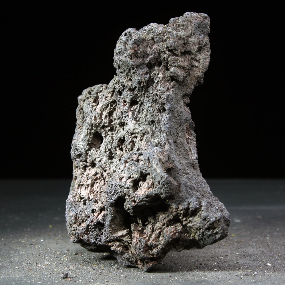 高濾過溶岩 大型溶岩石 L W21cm x D16cm x H8cm 0.7kg 赤系