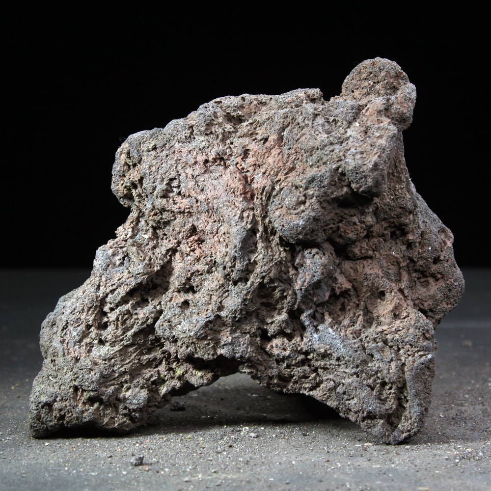 高濾過溶岩 大型溶岩石 L W21cm x D16cm x H8cm 0.7kg 赤系