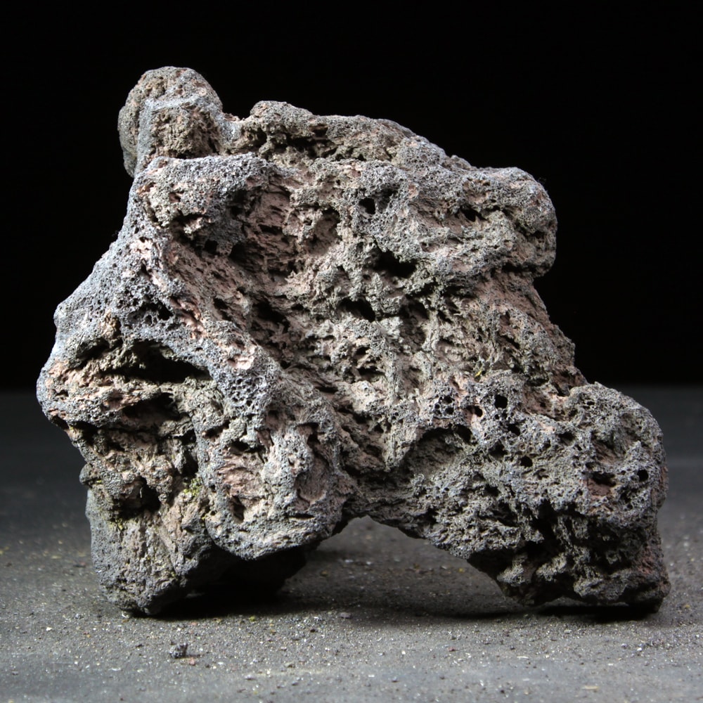 高濾過溶岩 大型溶岩石 L W21cm x D16cm x H8cm 0.7kg 赤系