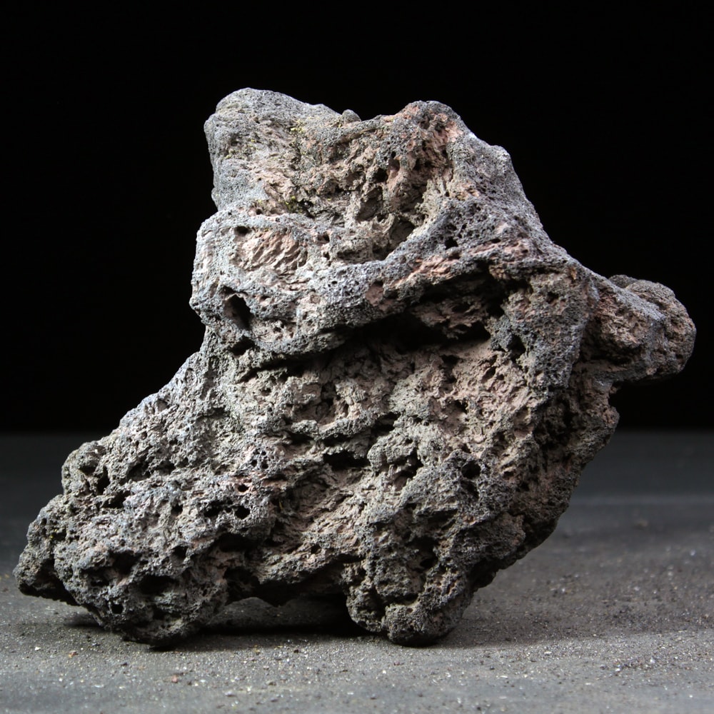 高濾過溶岩 大型溶岩石 L W21cm x D16cm x H8cm 0.7kg 赤系