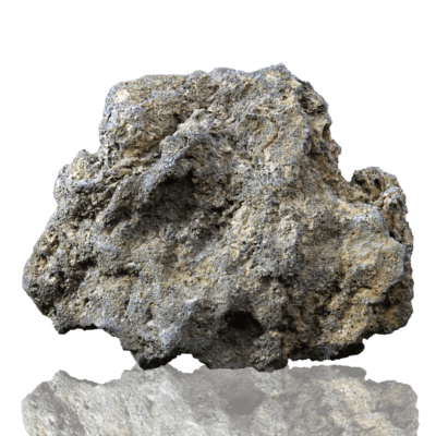 高濾過溶岩 大型溶岩石 L W20cm x D16cm x H11cm 0.9kg 黄系