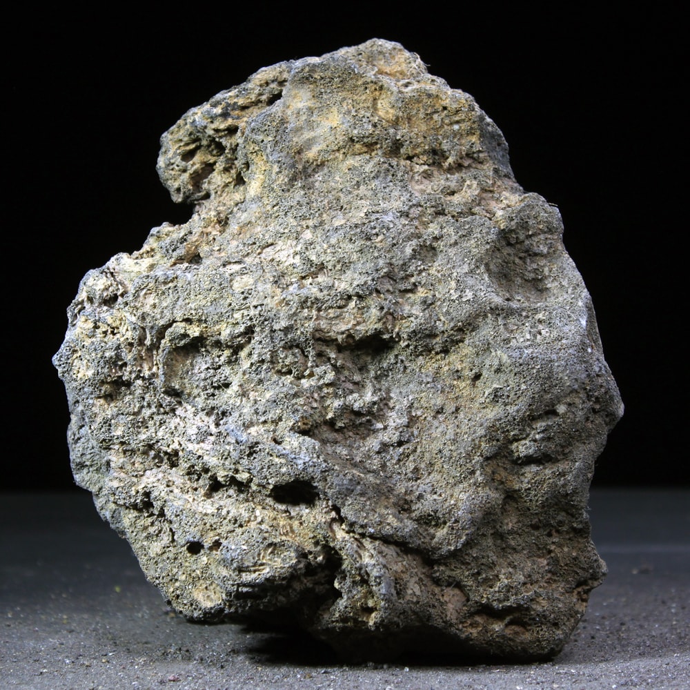 高濾過溶岩 大型溶岩石 L W20cm x D16cm x H11cm 0.9kg 黄系