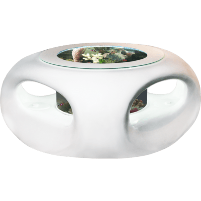 バーズアイ水槽 宙テーブル UFO95 スターリーホワイト 海水飼育セット